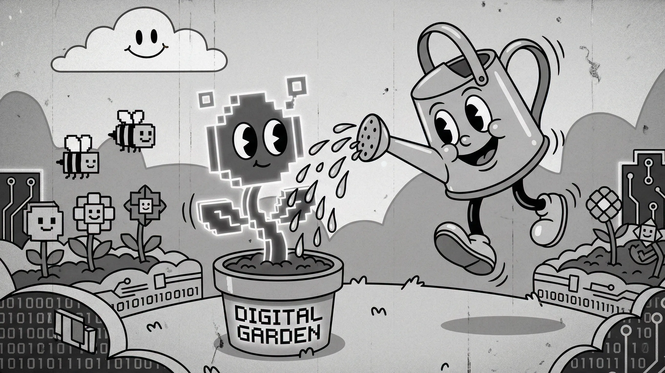On digital gardening, or why I'm writing here